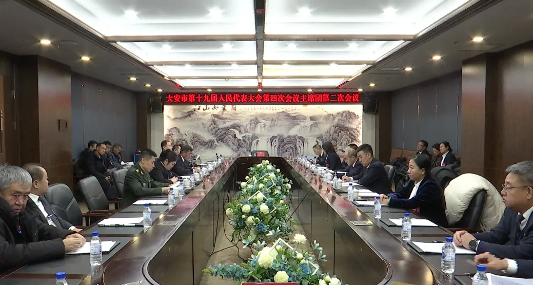 大安市第十九届人民代表大会第四次会议召开主席团第二次会议