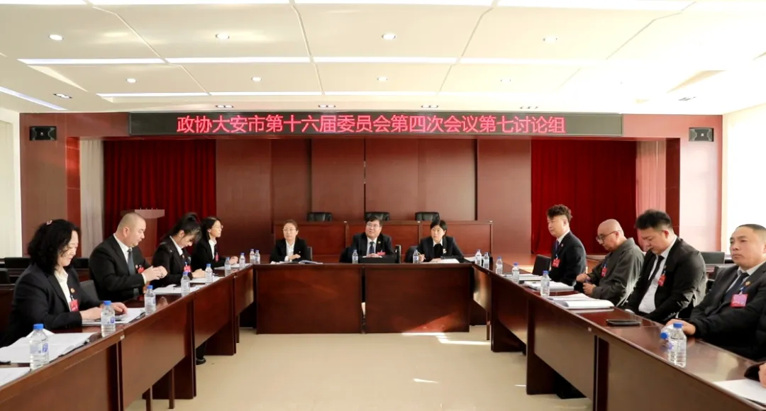 市政协委员分组讨论政府工作报告