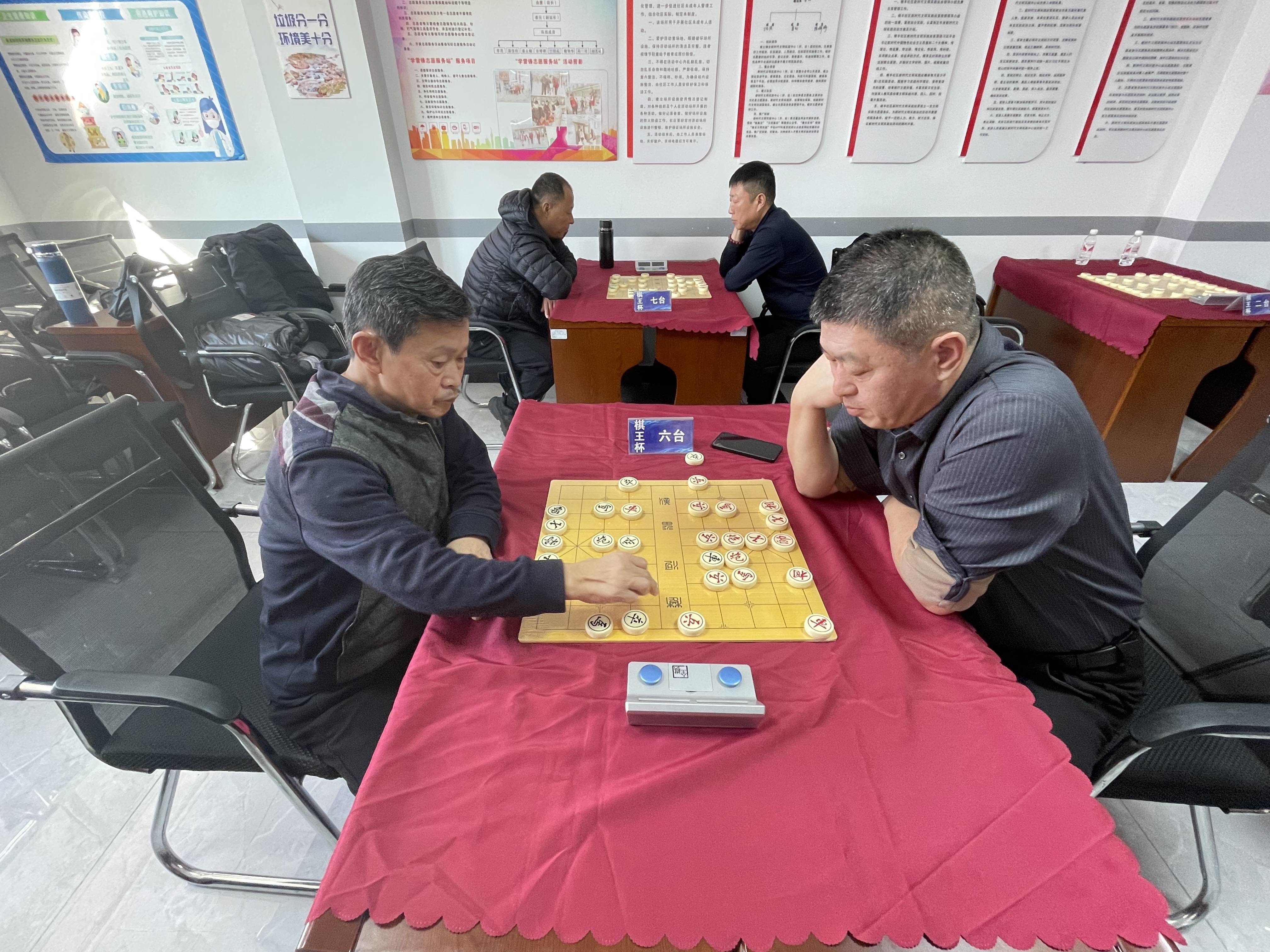 文明实践·你我同行 | 集安市黎明街道粮丰社区举办2025年迎新春象棋比赛