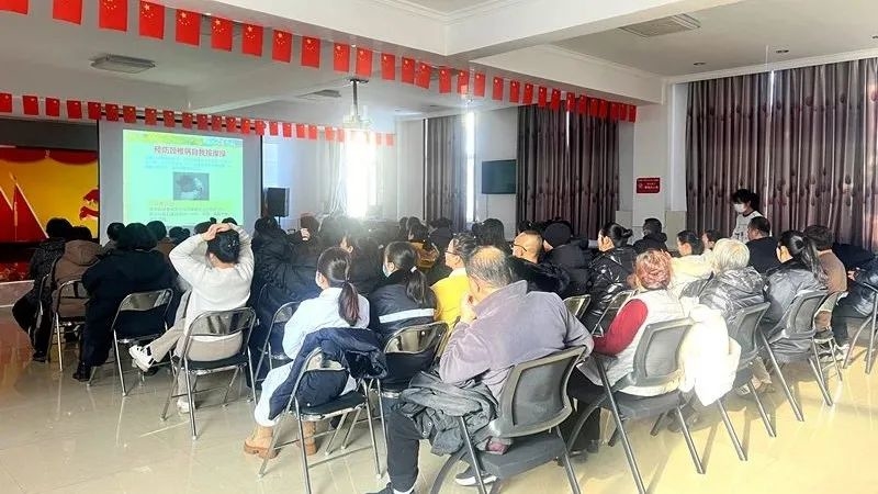 九龙街道组织开展中医健康知识讲座
