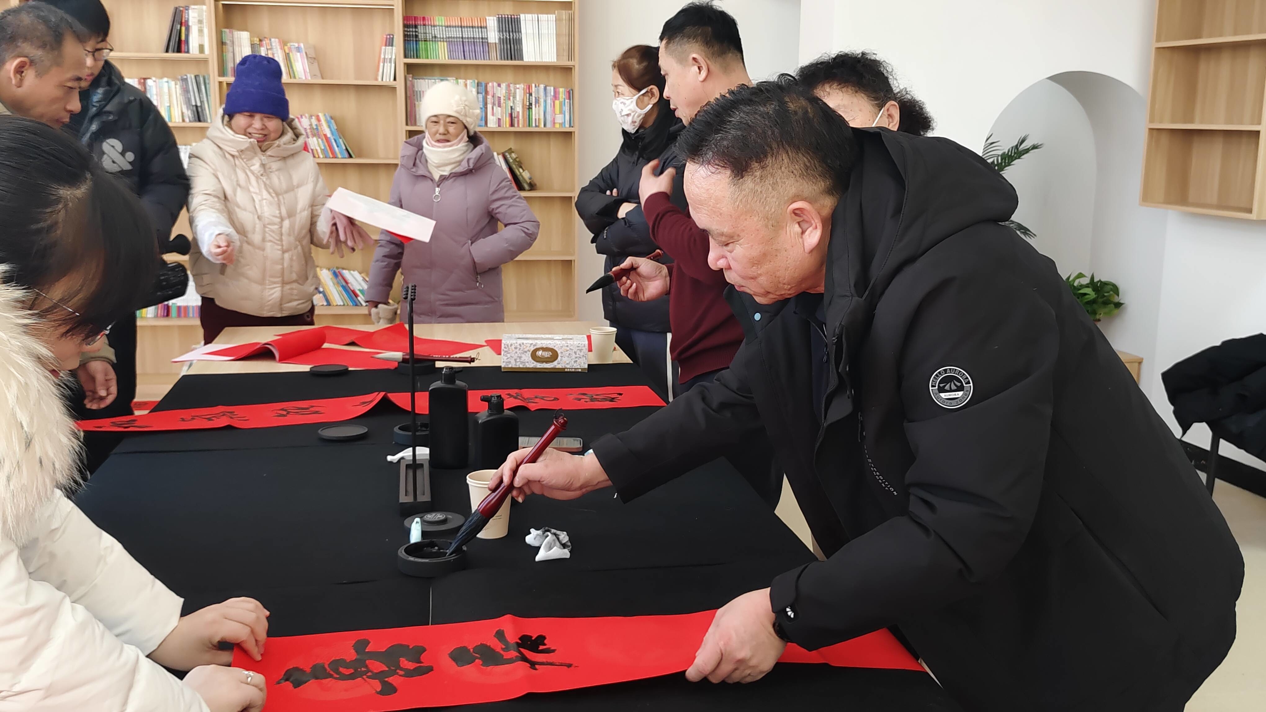 【东辽县新时代文明实践】东辽县开展“笔墨传承 欢度中国年”主题文明实践活动