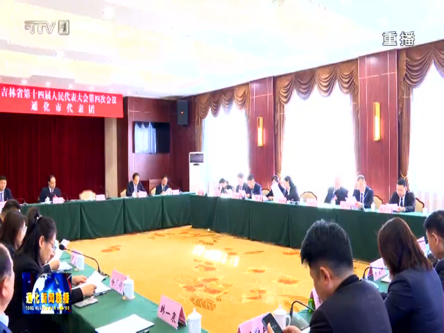 通化市代表团举行会议 继续审议省人大常委会和省高级人民法院、省人民检察院工作报告