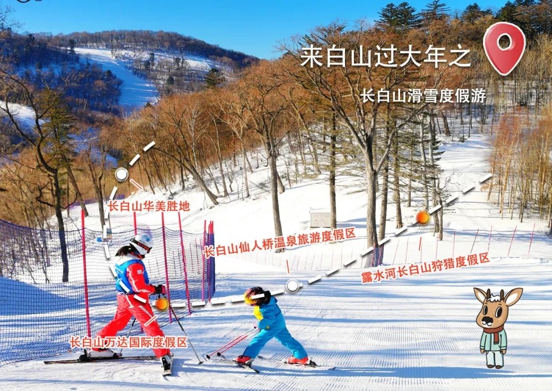 飞雪沐泉 乐享白山 | 来白山，欢喜过大年！长白山滑雪度假游新攻略！