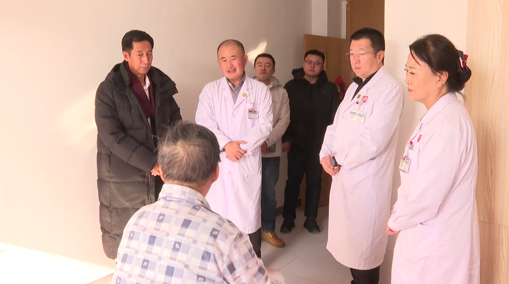 张明禄开展春节前走访慰问活动