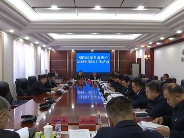 区委常委班子2024年度民主生活会召开