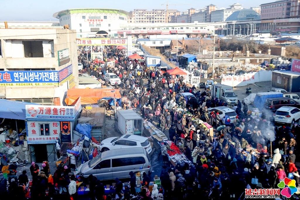 【新春走基层】延吉市兴安大集热闹非凡 年味十足