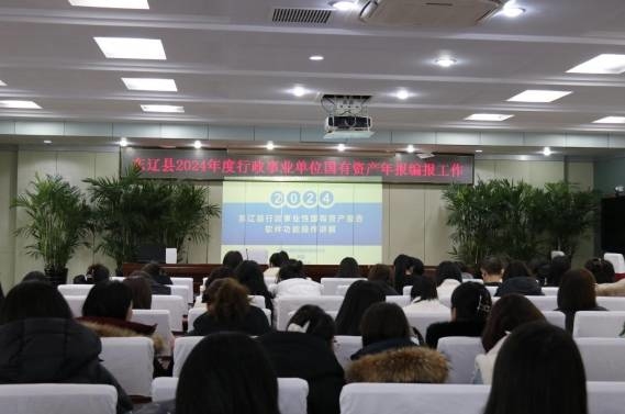 东辽县财政局扎实做好2024年度国有资产管理年报编报工作