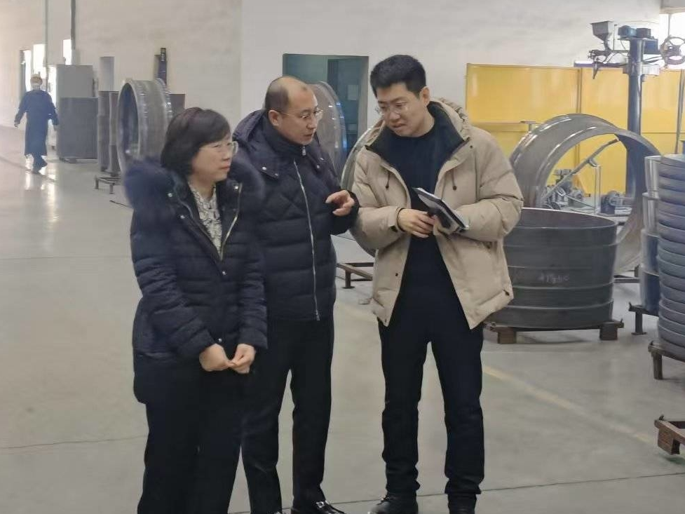 省商务厅到吉林伊通经济开发区调研