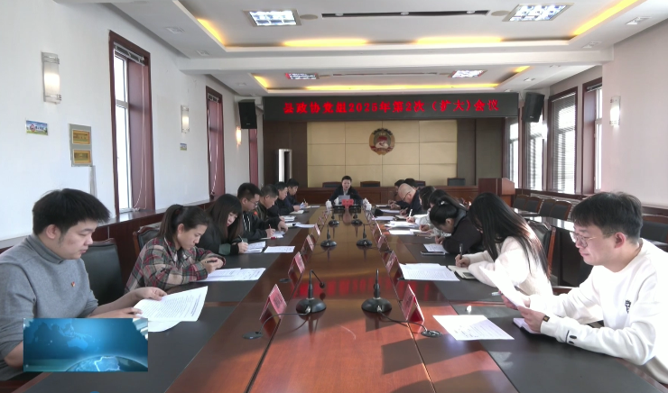 县政协召开县政协党组2025年第2次（扩大）会议