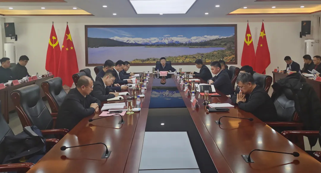 孙立阳主持召开县委常委会扩大会议听取全县各党（工）委（党组）书记抓基层党建工作述职