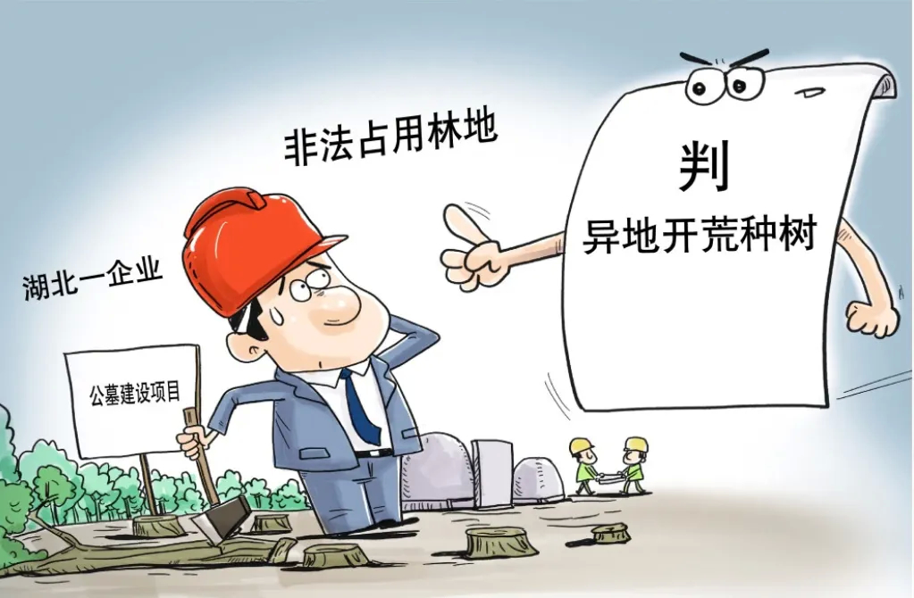 林业普法 | 非法占用林地后果很严重