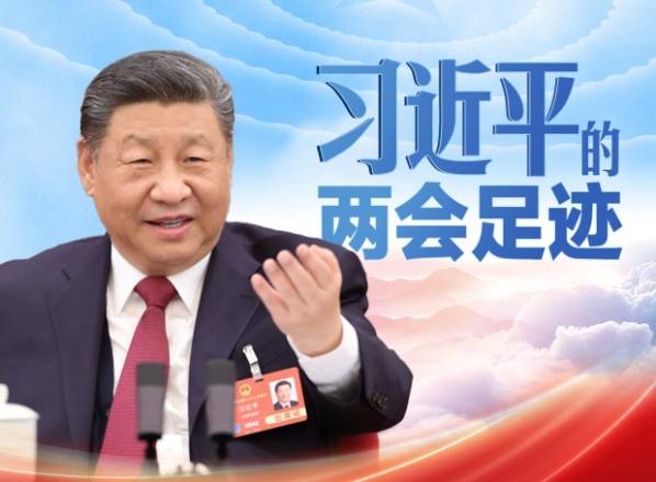 习言道丨习近平的两会足迹