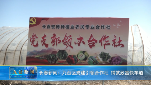 长春新闻：九台区党建引领合作社 铺就致富快车道