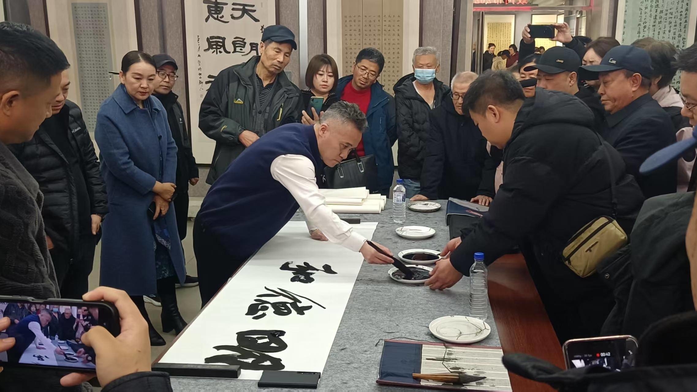 蛟河市举办2025年“寄怀兰亭”主题书法作品展