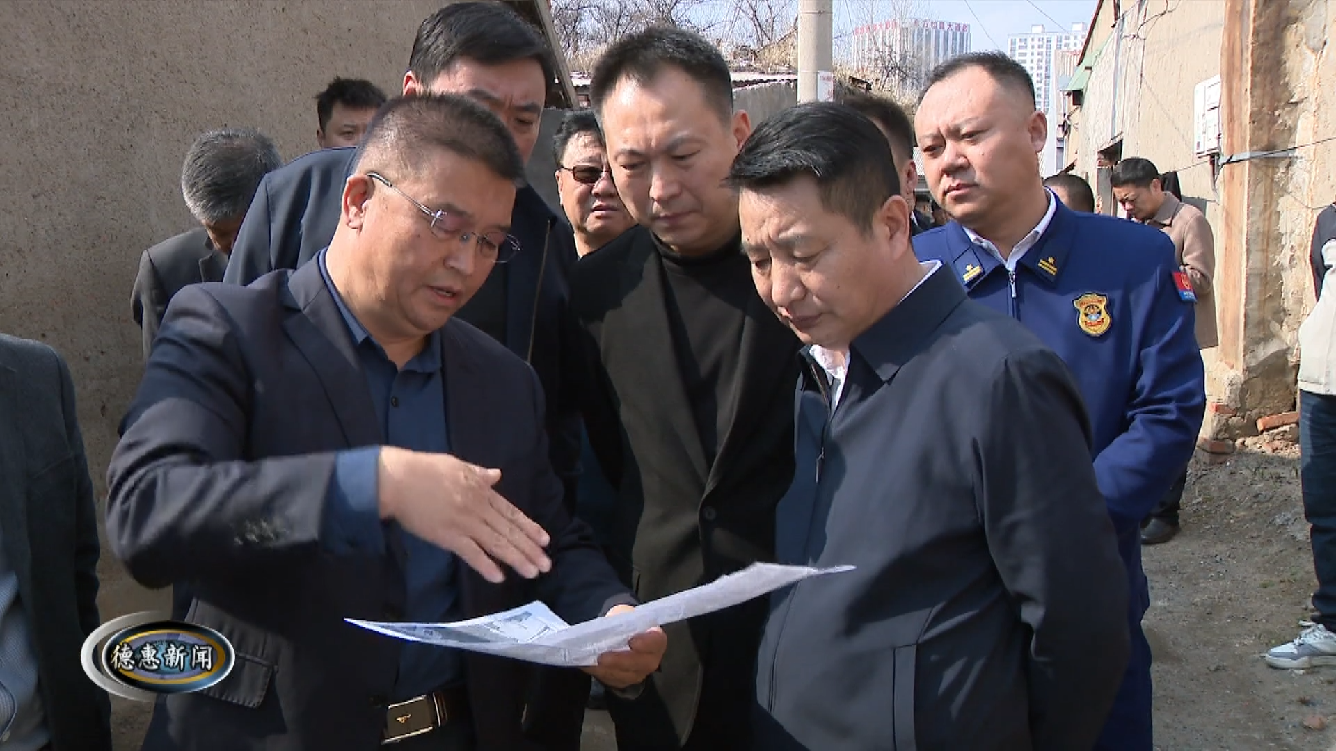 申洪业调研重点项目建设