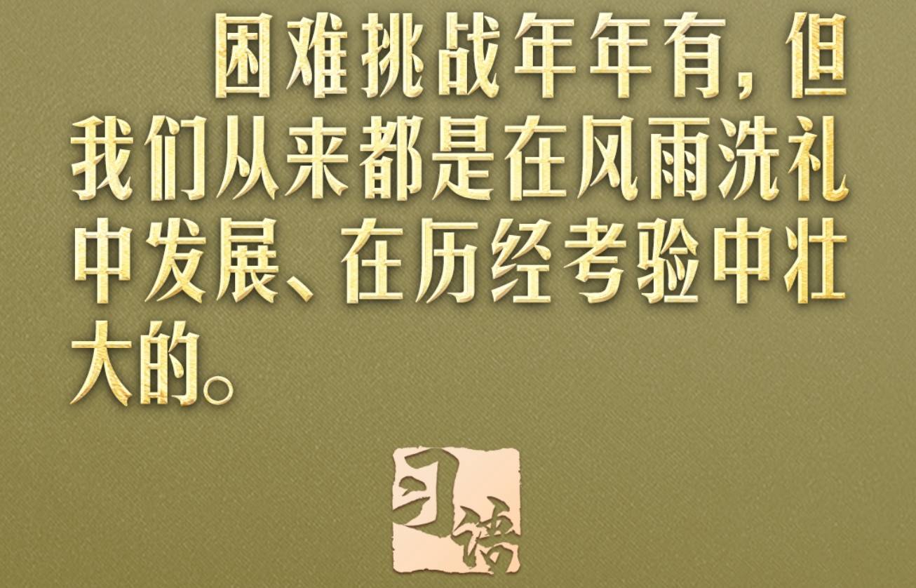 习语丨“最重要的，还是要集中精力办好自己的事情”