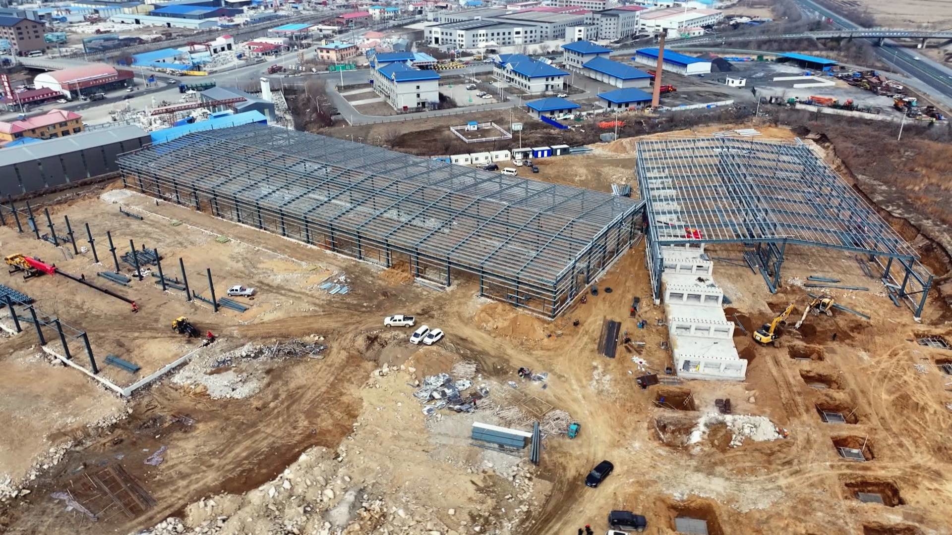 东吉石材高端板材加工项目开工建设