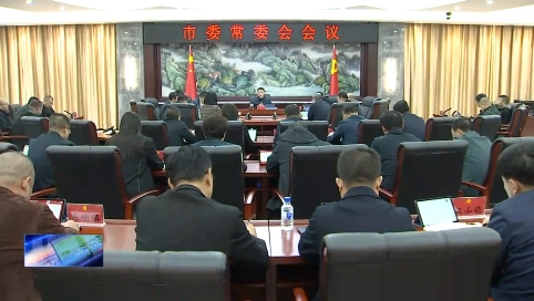 市委常委会召开会议