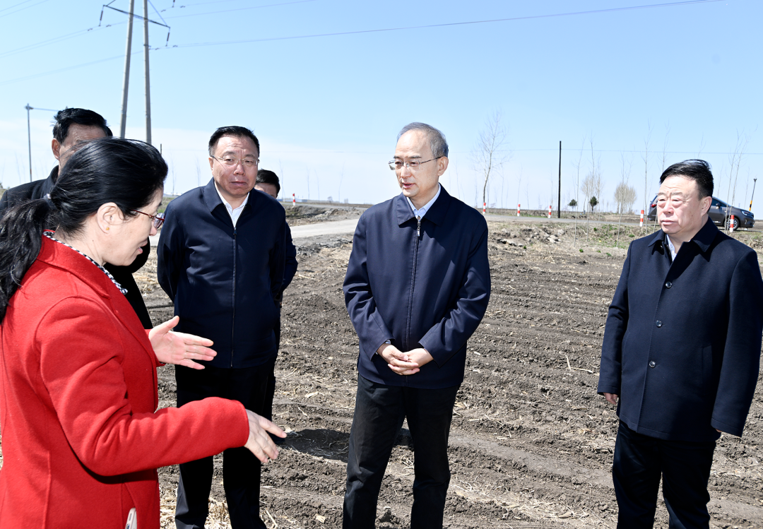 黄强到长春榆树市调研