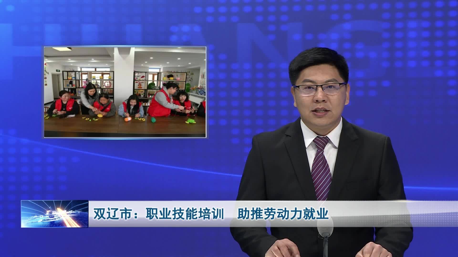 双辽市：职业技能培训  助推劳动力就业
