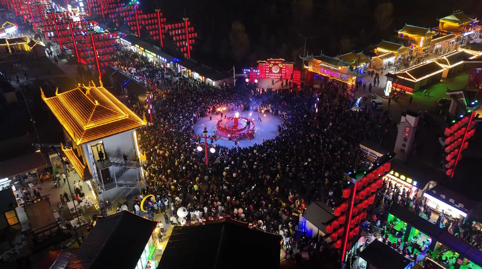 梅河口市东北不夜城全新升级 即将正式开街