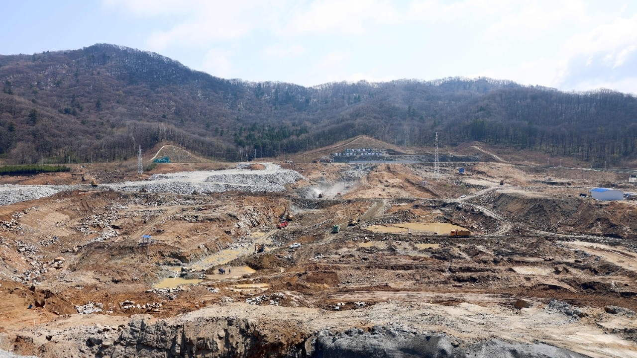 五一假期施工忙｜国网新源吉林蛟河抽水蓄能电站项目建设跑出“加速度”