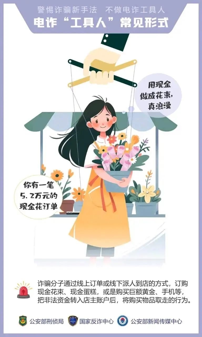 公安部发布: 2025 最全“电诈工具人”常见形式