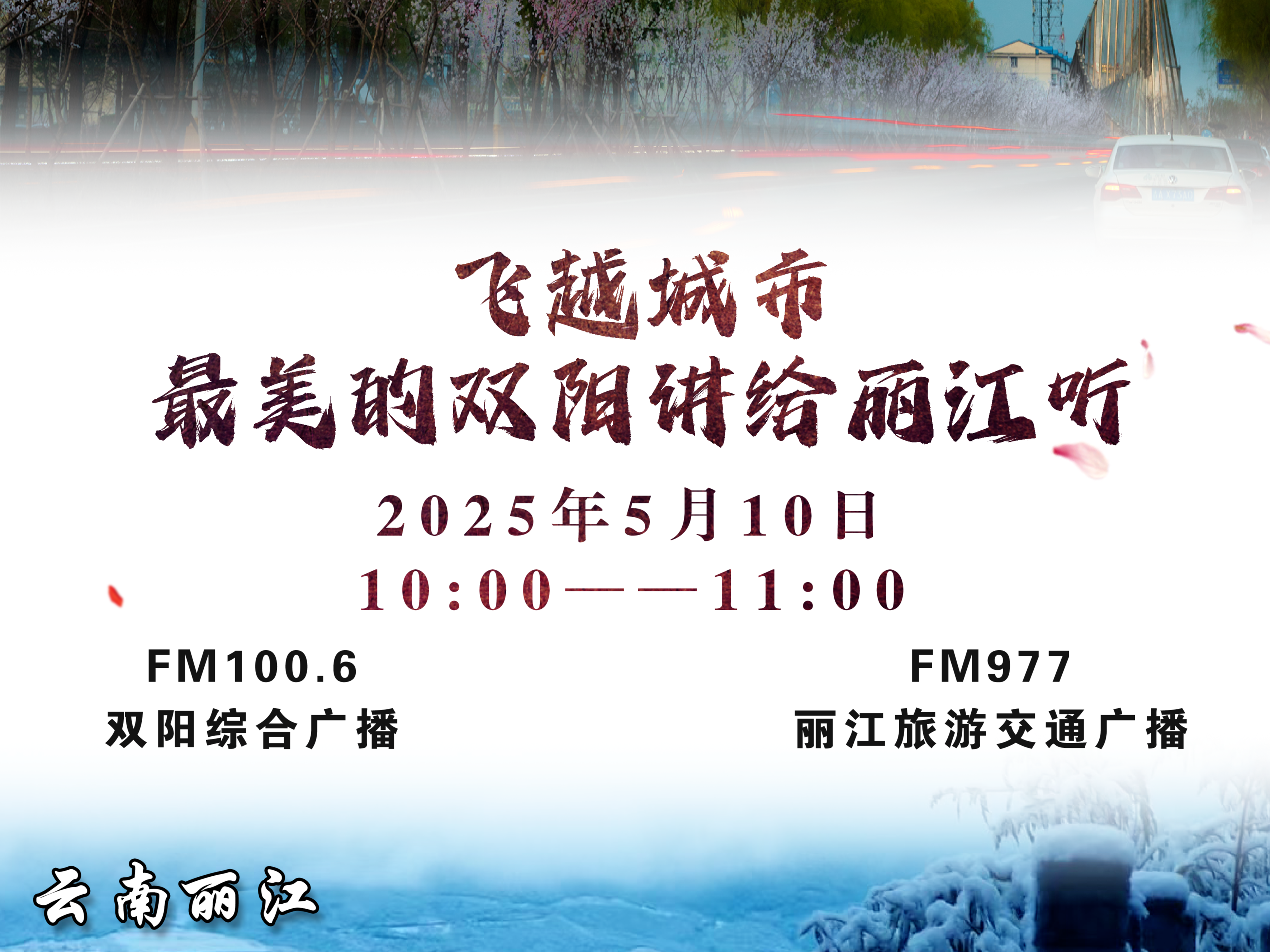 《飞越城市》| 把最美的双阳讲给丽江听