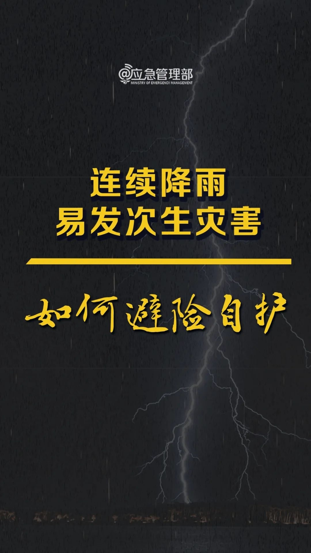 【安全生产 警钟长鸣】遭遇暴雨、冰雹、大风、雷电天气如何应对？