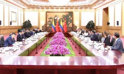 独家视频丨习近平：推动中哥战略伙伴关系持续走深走实