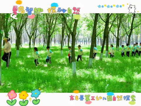夏启智趣・探秘自然 —— 东丰县第三幼儿园 STEM 自然探索活动