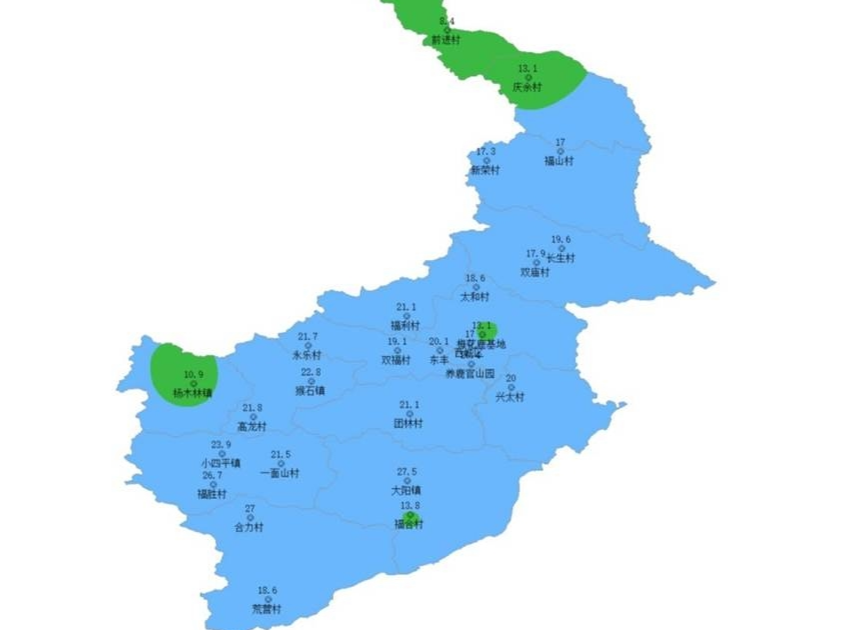 降水实况及未来天气预报