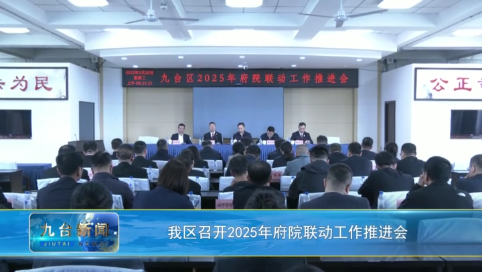 我区召开2025年府院联动工作推进会