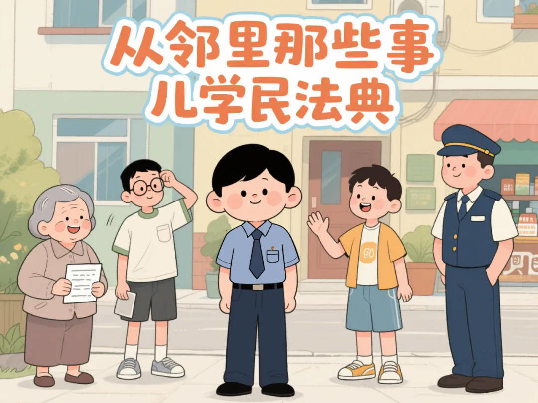 【民法典宣传月】从邻里那些事儿学民法典