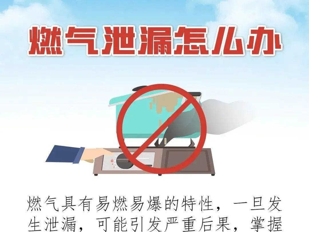 【安全生产警示】燃气泄漏怎么办