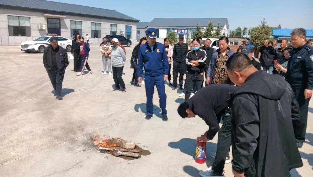 【警营快讯】乾安县公安局大布苏派出所：消防安全培训会实现“双提升”