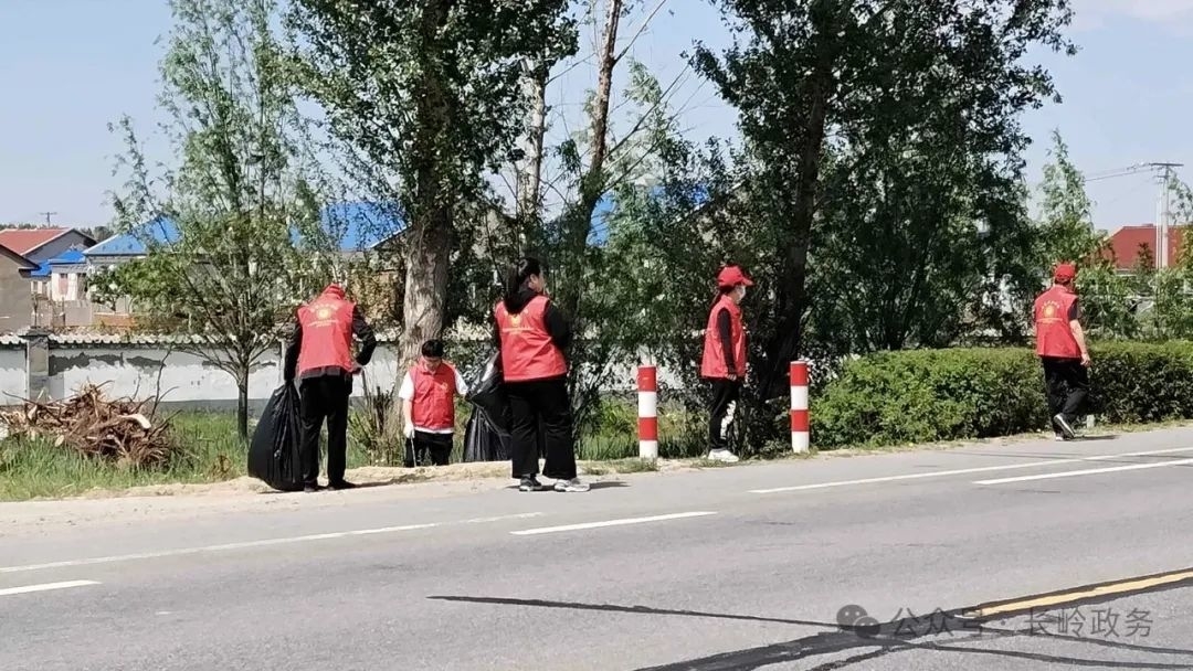 【志愿长岭】长岭：多部门联动 常态化清理白色垃圾