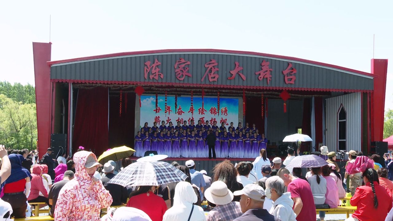 陈家店村举办第十四届农民文化艺术大联欢