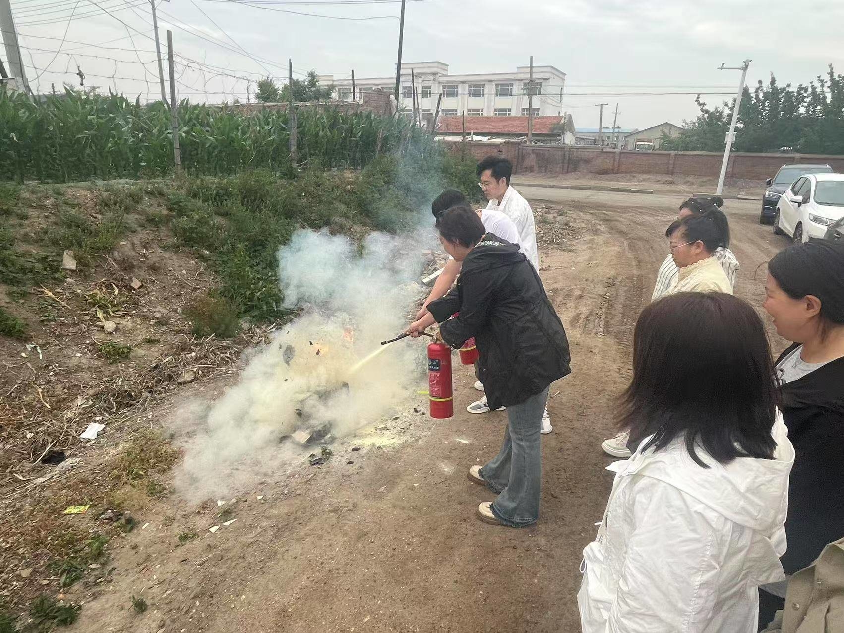 洮南市富文街道富兴社区开展安全生产主题教育活动