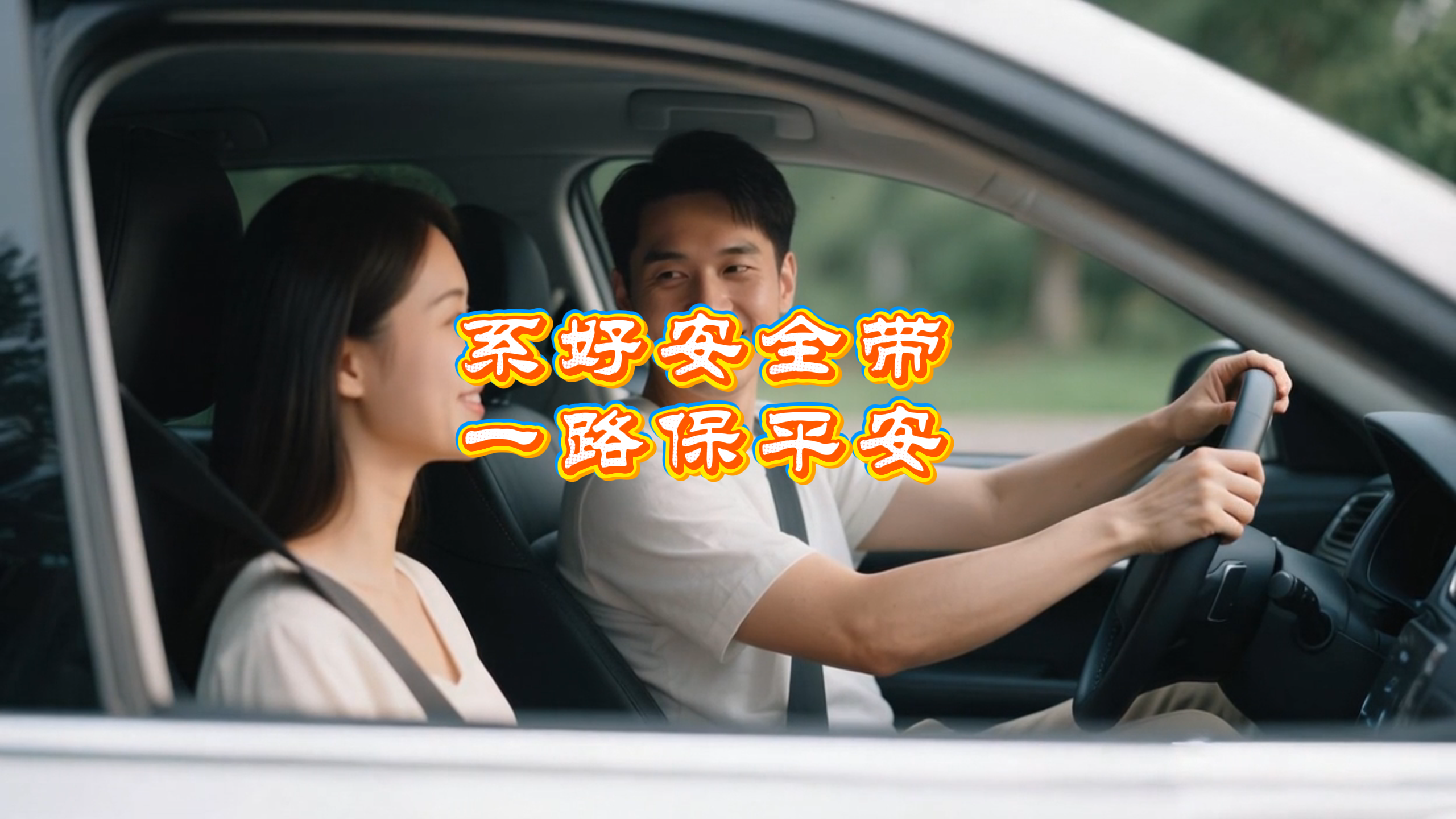 系好安全带 一路保平安