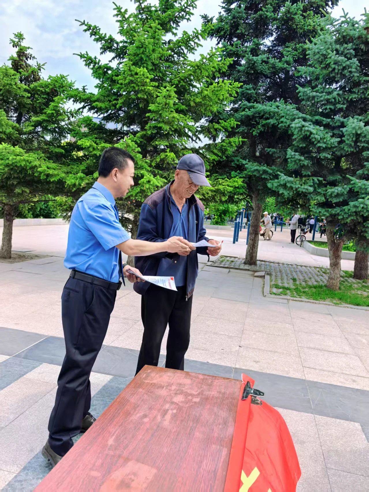 【检察视点】乾安县人民检察院开展《中华人民共和国反有组织犯罪法》宣传活动