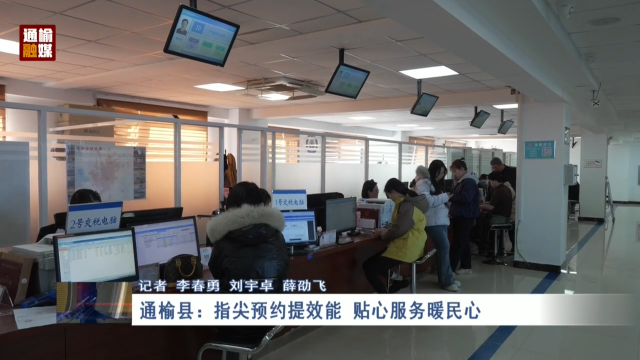 通榆县：指尖预约提效能 贴心服务暖民心