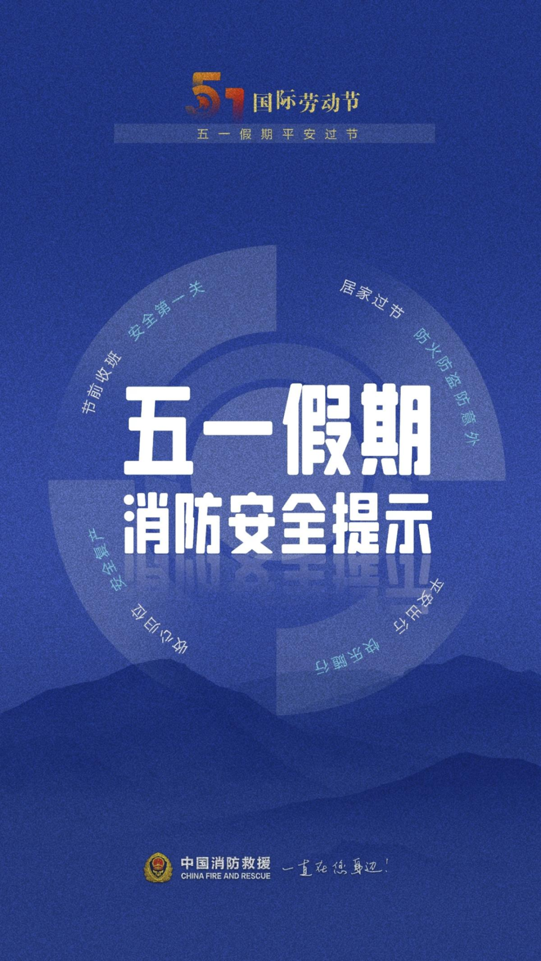 五一假期消防安全提示