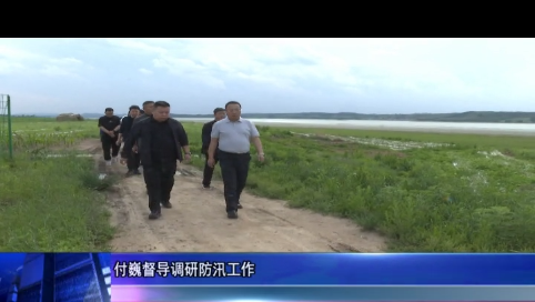 付巍督导调研防汛工作