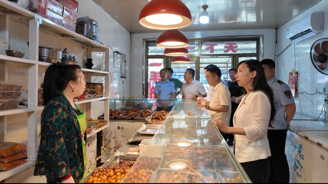 梅河口市海龙镇联合市场监督管理局开展食品安全专项整改行动