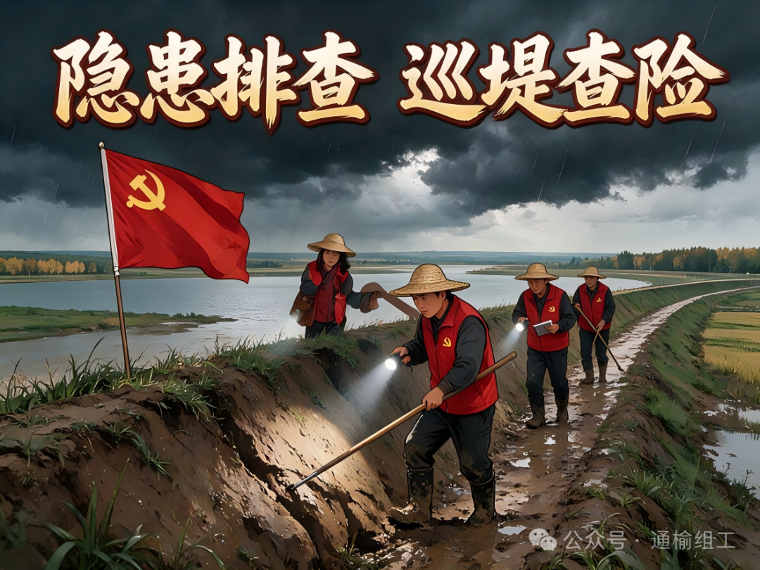 中共通榆县委组织部关于在防汛救灾工作中充分发挥基层党组织战斗堡垒作用和广大党员先锋模范作用的通知