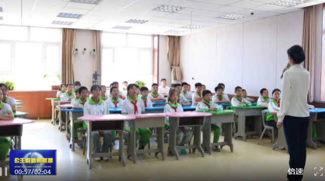 【基层一线&bull;发展实践】铭记峥嵘抗战史 厚植少年爱国情&mdash;&mdash;公主岭市岭南小学校开展抗战胜利纪念日主题宣讲活动