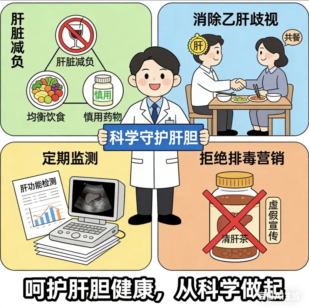 彩练求证|肝胆健康别踩坑！