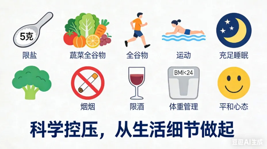彩练求证|降压药能随便停？这些控压误区要避开