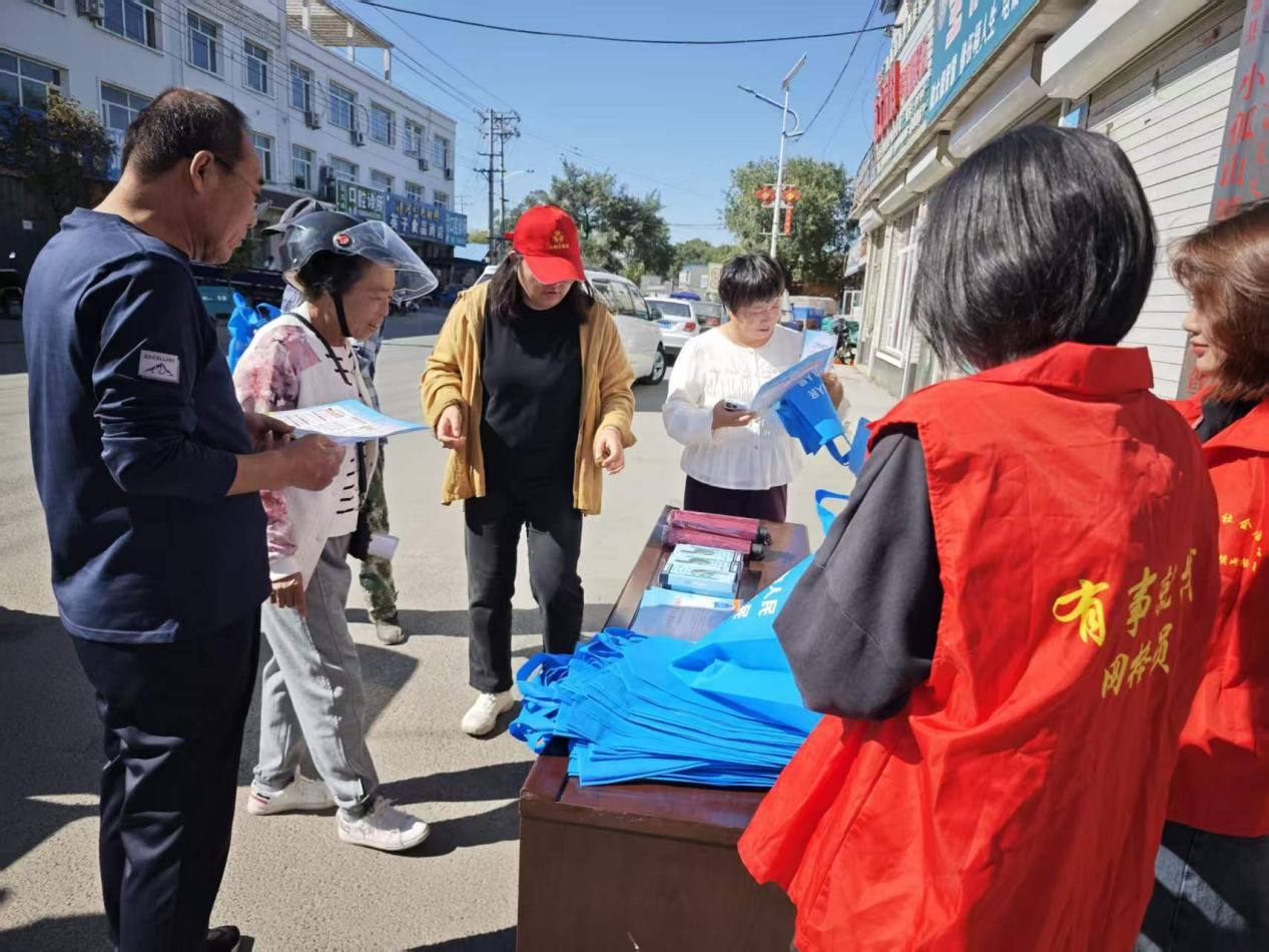 小孤山镇开展网络安全宣传活动